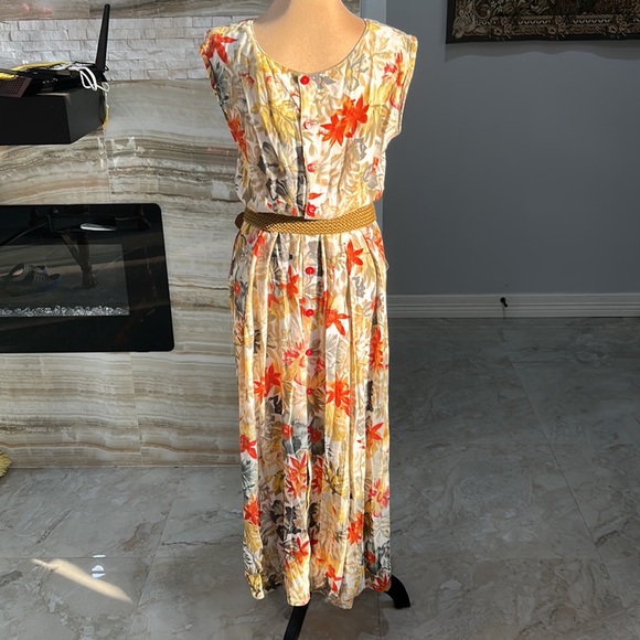 Steilmann Germany Women’s Maxi Floral‎ Dress. Size Approximately Large - Picture 8 of 15